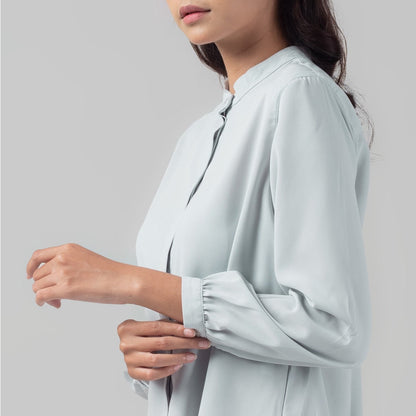Benhill "Yena" Tops Kemeja Wanita Dusty Blue 896-29378