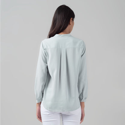 Benhill "Yena" Tops Kemeja Wanita Dusty Blue 896-29378