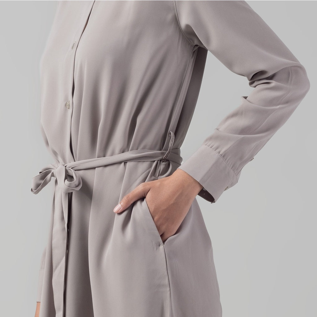 Benhill "Yena" Dress Tunik Wanita Grey 903-2980B