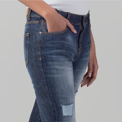 Benhill Celana Panjang Wanita Denim Skinny Blue 884-885-2230K