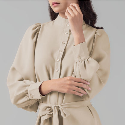 Benhill "Mira" Dress Tunik Wanita Cream 909-29977