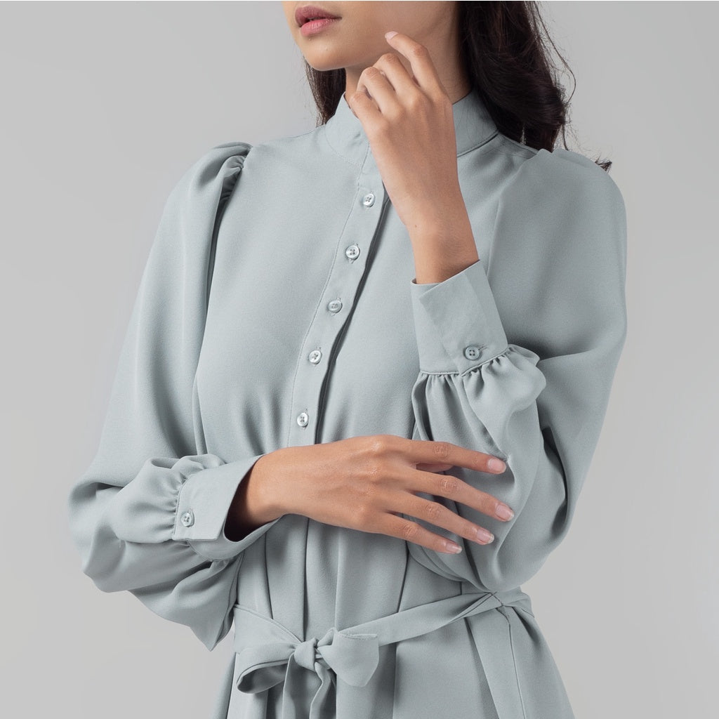 Benhill "Mira" Dress Tunik Wanita Dusty Blue 905-29377