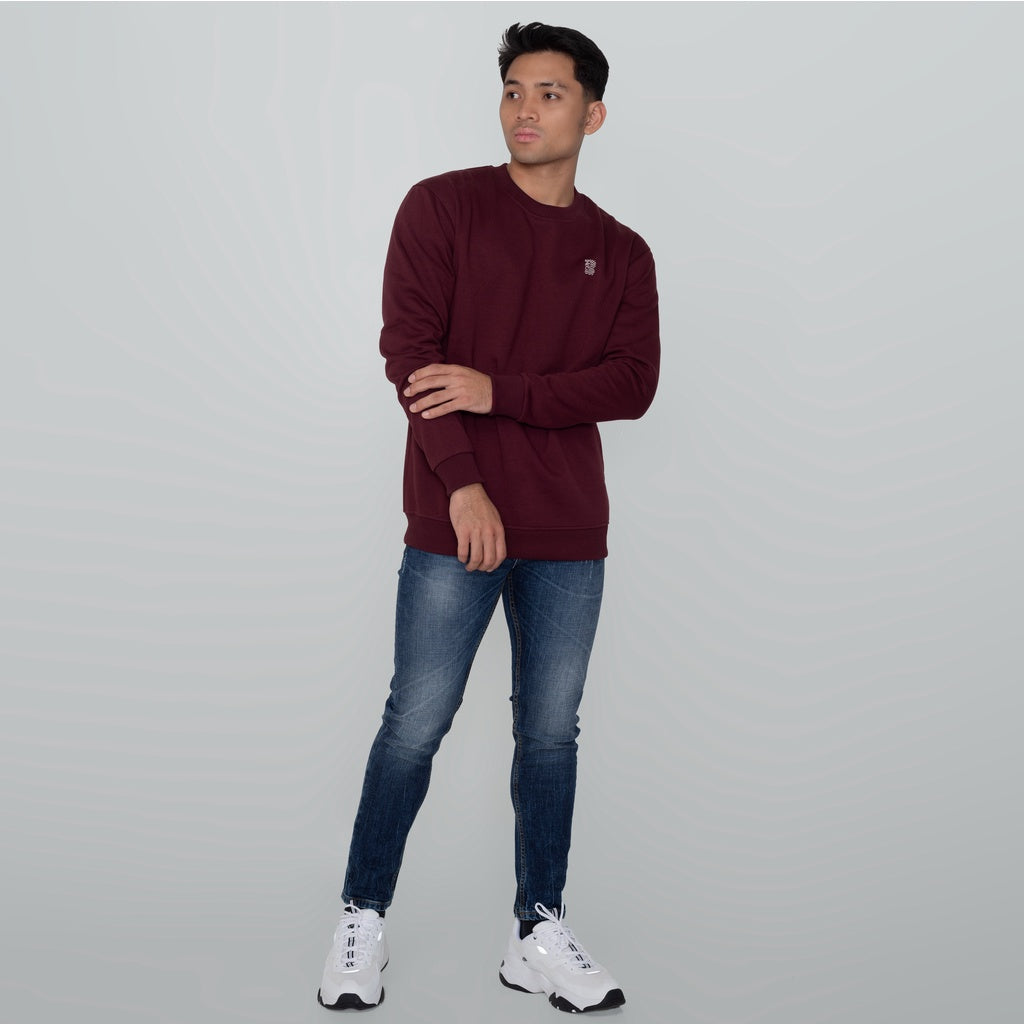 Benhill Sweatshirt Crewneck Maroon A42-29F50