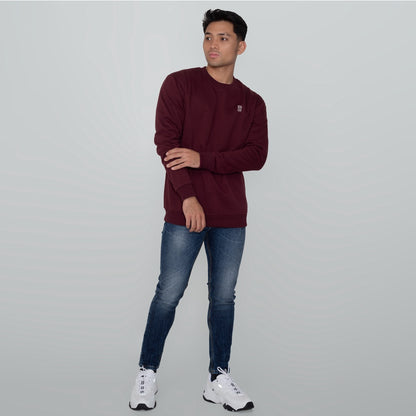Benhill Sweatshirt Crewneck Maroon A42-29F50