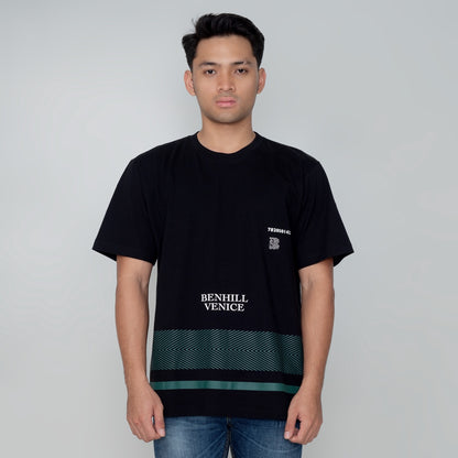 Benhill T-Shirt Oversize Fit Hitam A07-29268
