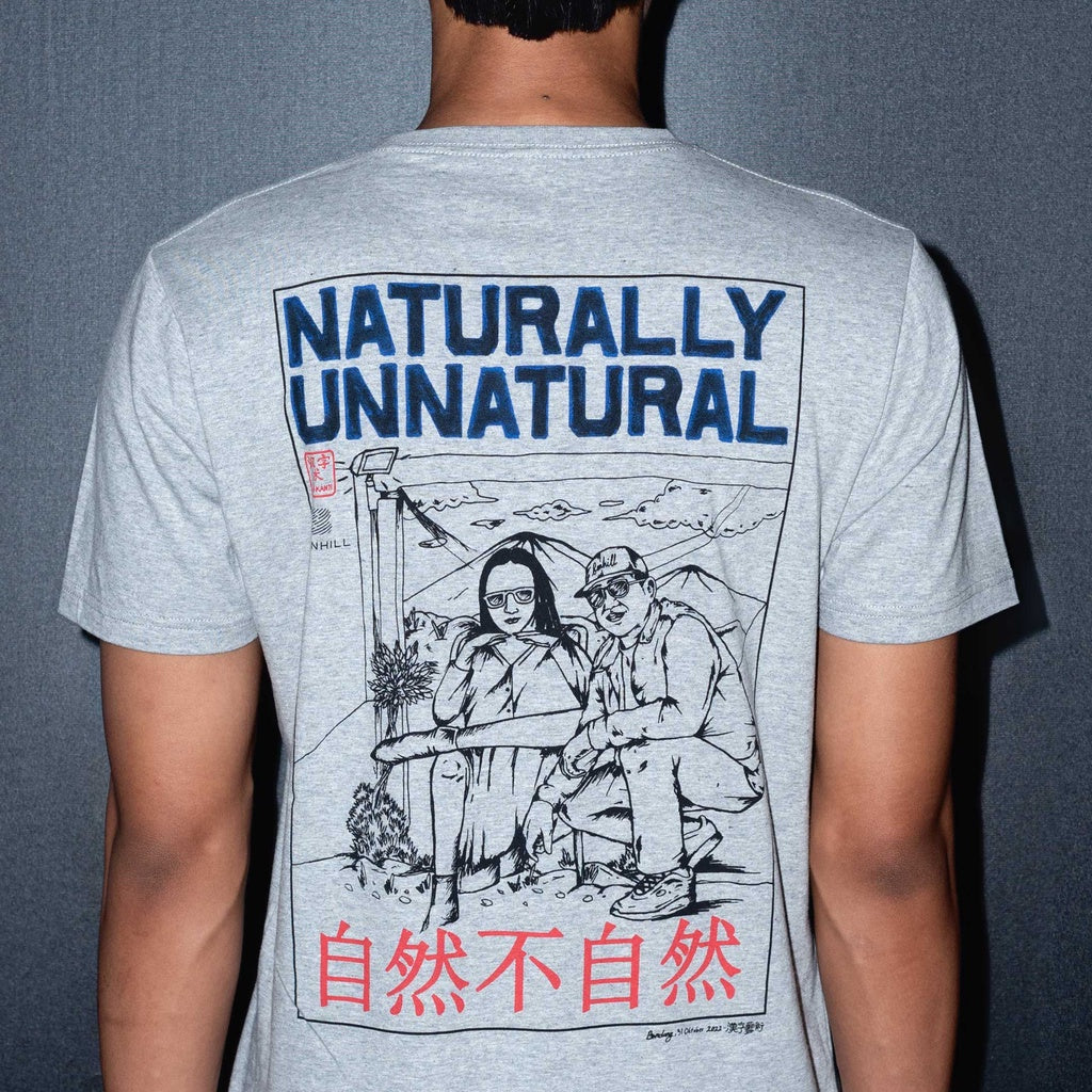 Benhill X Senikanji - T-Shirt Cotton 24s Combed Pendek Misty A04-29668