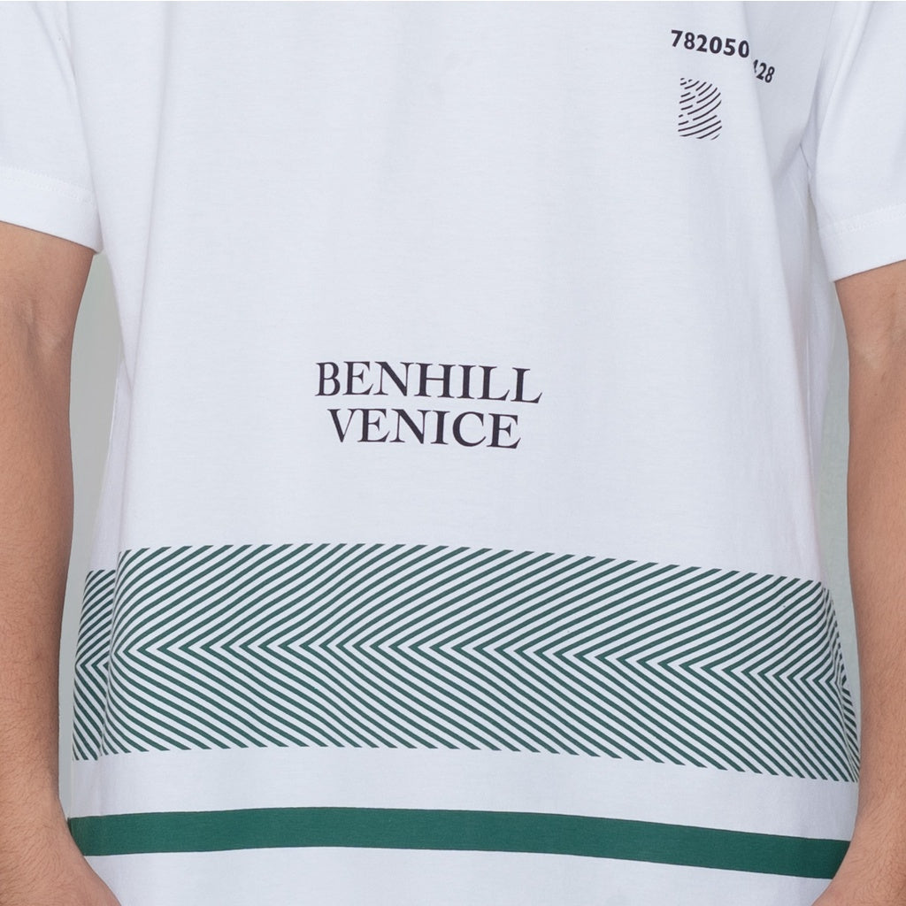 Benhill T-Shirt Oversize Fit White A06-29168