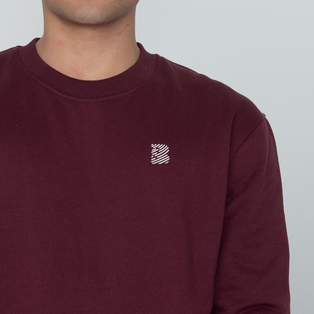 Benhill Sweatshirt Crewneck Maroon A42-29F50