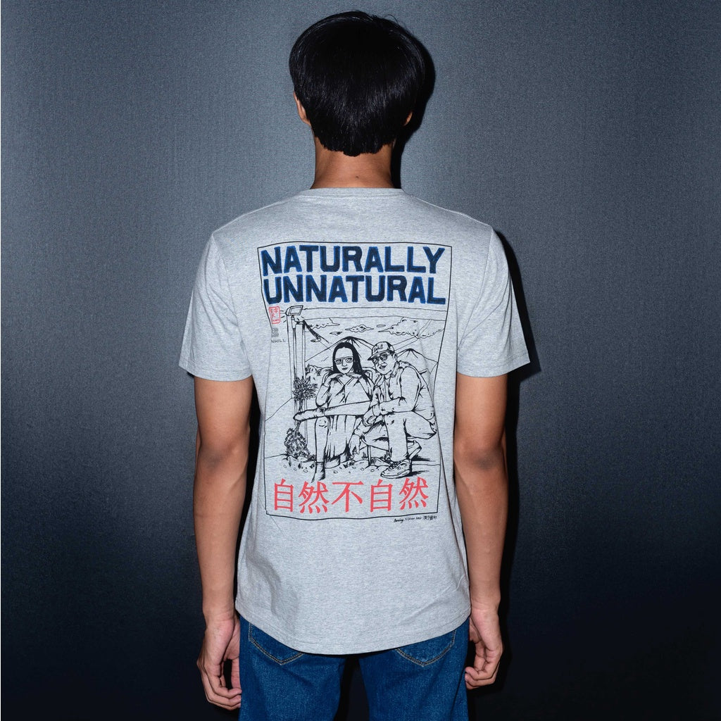 Benhill X Senikanji - T-Shirt Cotton 24s Combed Pendek Misty A04-29668