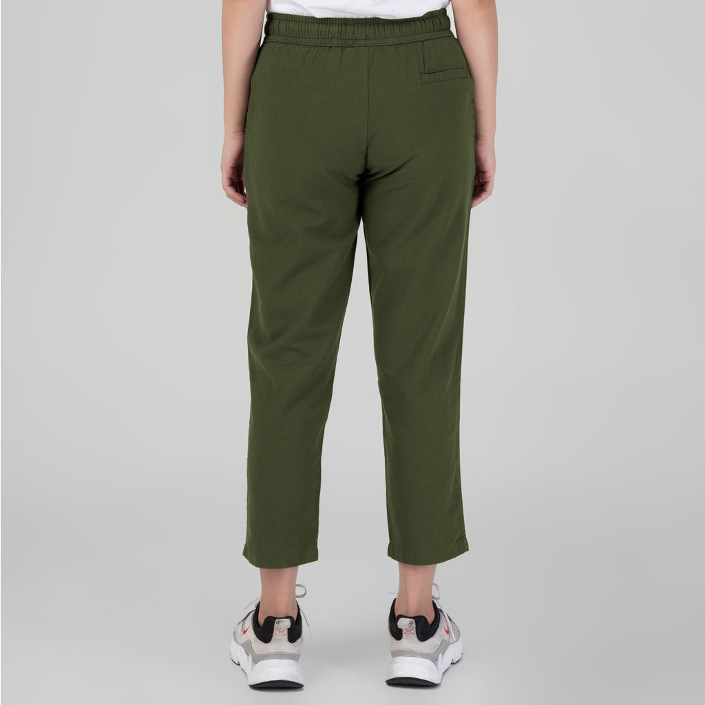 Benhill Harem Celana Casual Wanita Hijau Army A139-A140-16727