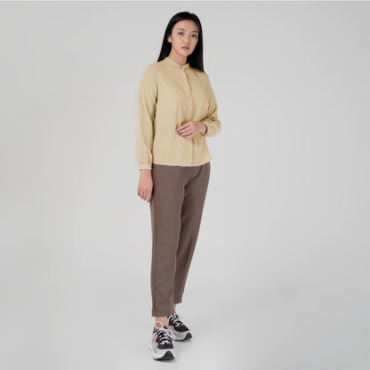 Benhill "Yena" Tops Kemeja Wanita Cream A172-29978