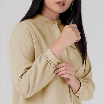 Benhill "Yena" Tops Kemeja Wanita Cream A172-29978