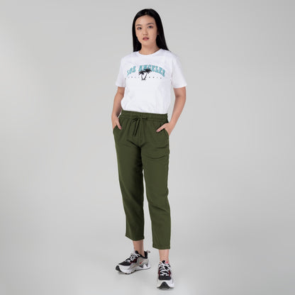 Benhill Harem Celana Casual Wanita Hijau Army A139-A140-16727