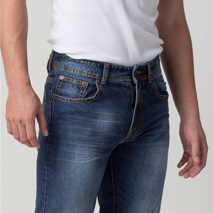 Benhill Premium Denim Pants Relaxed Fit Biru Wash 29625-26-3231F