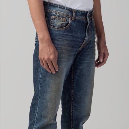 Benhill Premium Denim Pants Relaxed Fit Blue Wash 29654-55-3231F