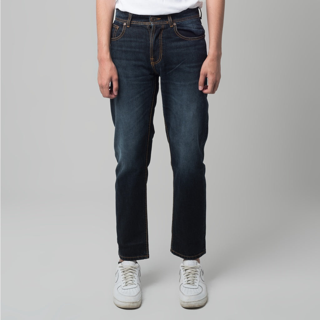 Benhill Premium Denim Pants Relaxed Fit Biru Wash 29609-10-3231F