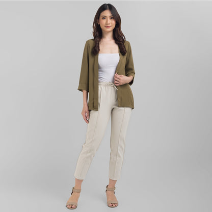 Benhill Bolero "Yuna" Tops Wanita  Lengan 3/4 Olive 939-29E99