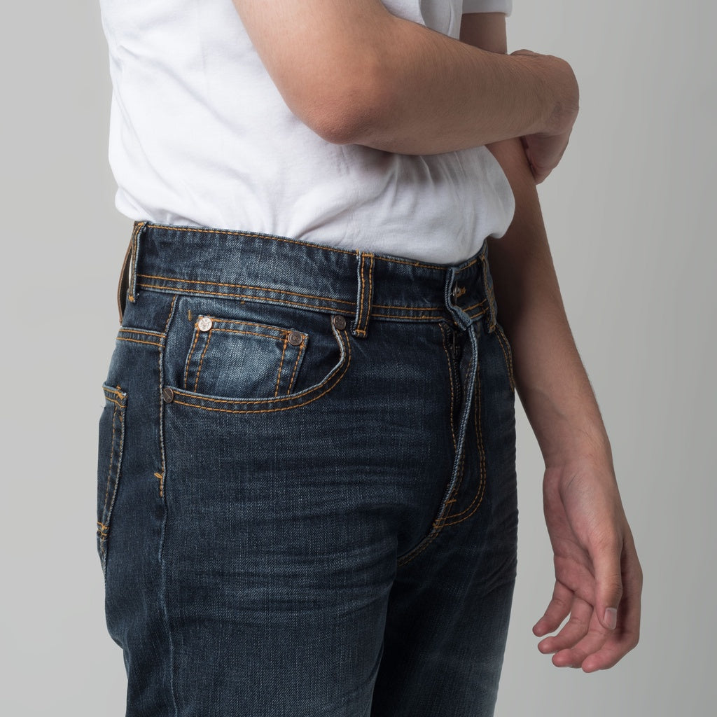 Benhill Premium Denim Pants Relaxed Fit  Biru Wash 29611-12-3231F