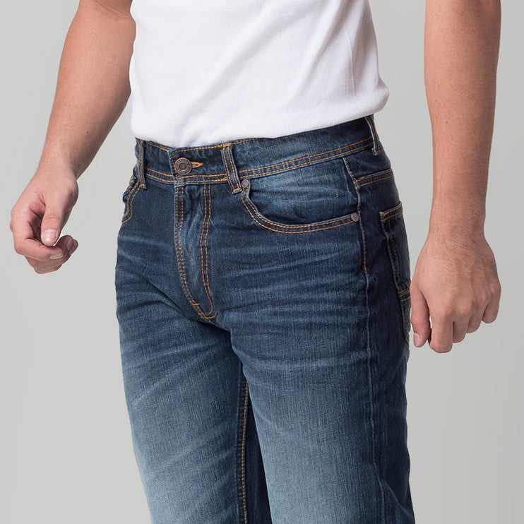 Benhill Premium Denim Pants Relaxed Fit  Biru Wash 29613-14-3231F