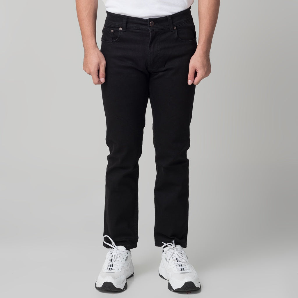 Benhill Premium Denim Pants Relaxed Fit Hitam 29656-57-3221F