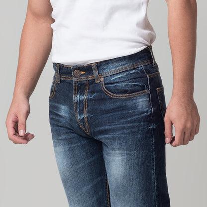 Benhill Premium Denim Pants Relaxed Fit Biru Wash 29619-20-3231F