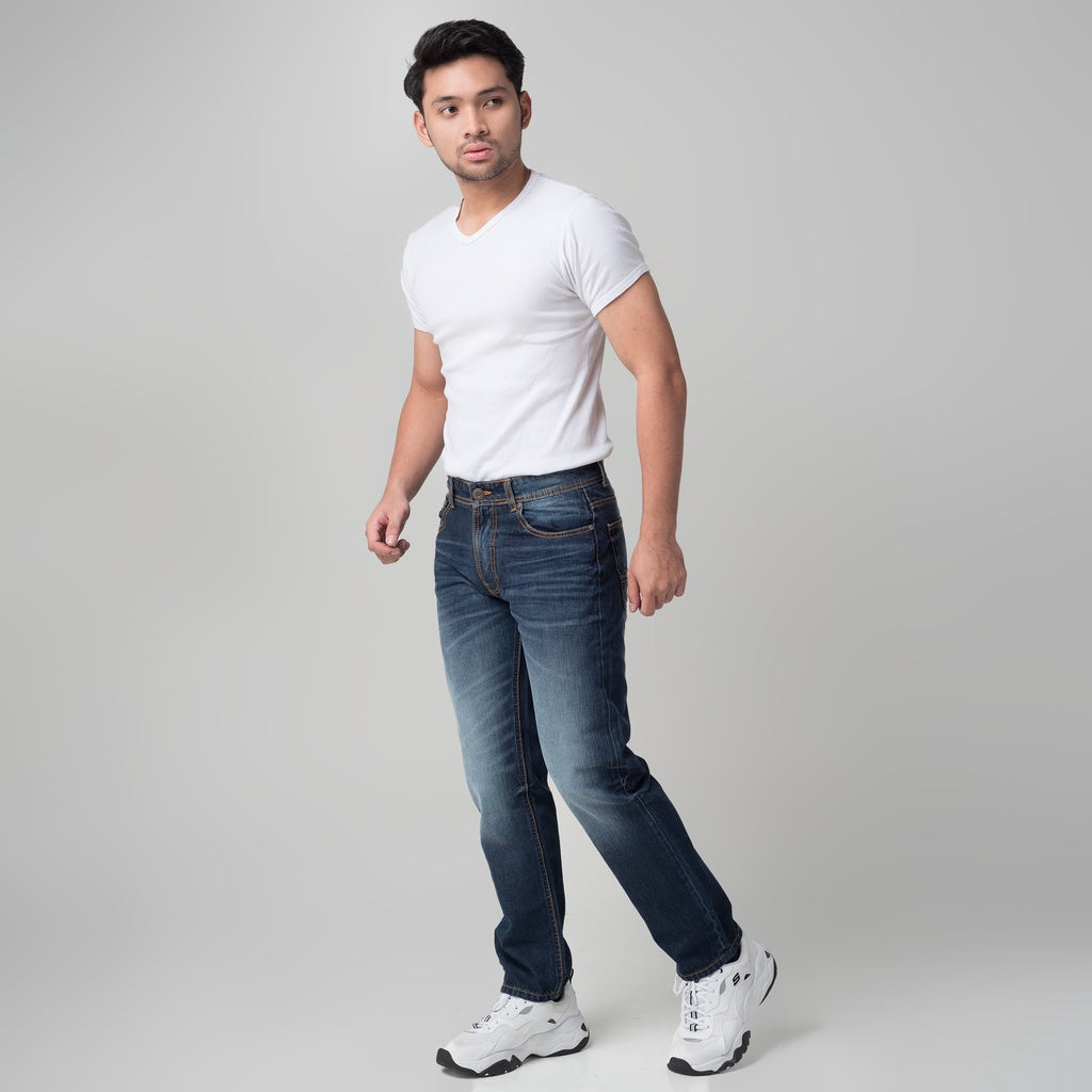 Benhill Premium Denim Pants Relaxed Fit  Biru Wash 29613-14-3231F