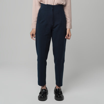 Benhill "Aerum" Celana Wanita High Waist Navy A181-29G45