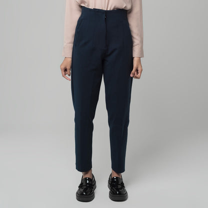 Benhill "Aerum" Celana Wanita High Waist Navy A181-29G45