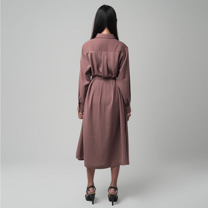 Benhill Dress Tunik Cotton A Line Rose Taupe A206-29J1J