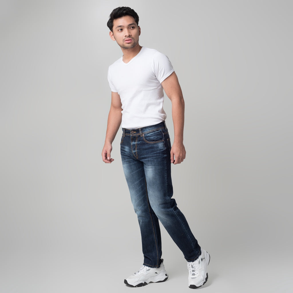 Benhill Premium Denim Pants Relaxed Fit Biru Wash 29619-20-3231F