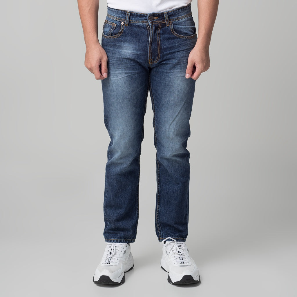 Benhill Premium Denim Pants Relaxed Fit Biru Wash 29625-26-3231F