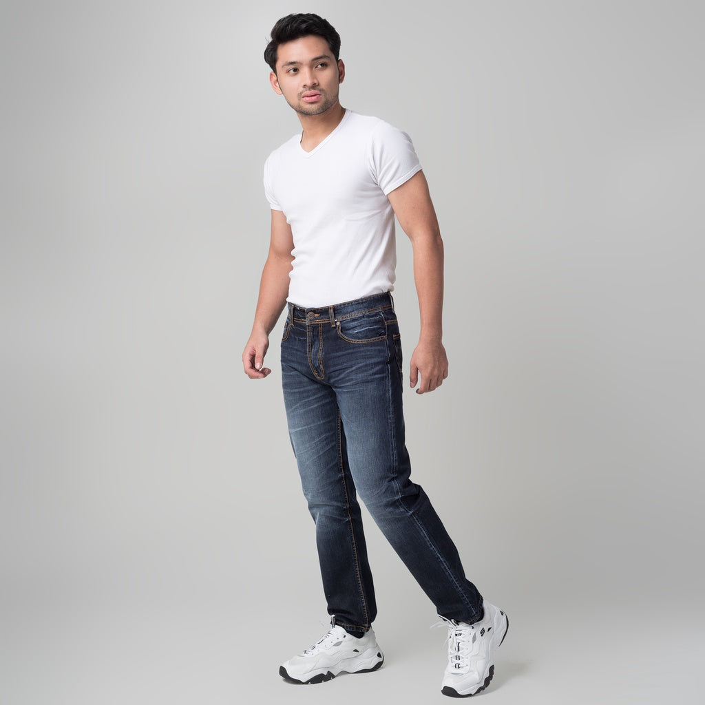 Benhill Premium Denim Pants Relaxed Fit Biru Wash 29615-16-3231F