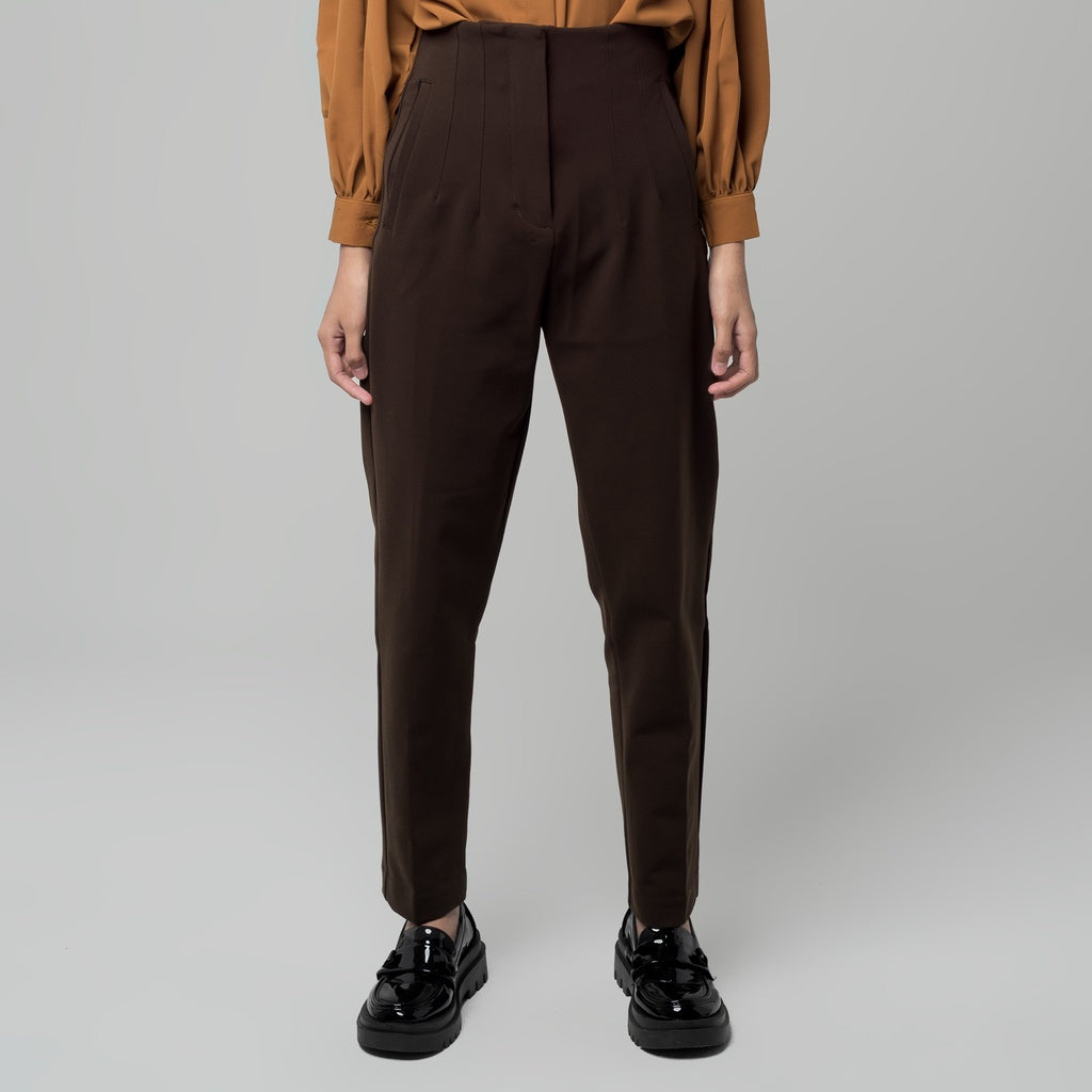 Benhill "Aerum" Celana Wanita High Waist Brown A180-29545