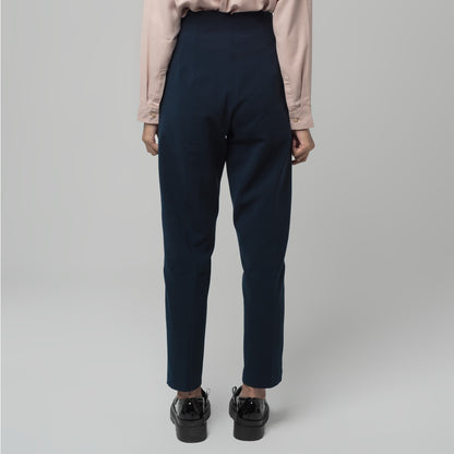 Benhill "Aerum" Celana Wanita High Waist Navy A181-29G45