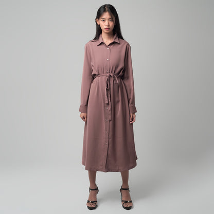 Benhill Dress Tunik Cotton A Line Rose Taupe A206-29J1J