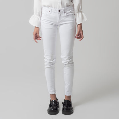 Benhill Celana Panjang Wanita Denim Skinny Putih A187-A188-221