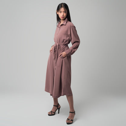 Benhill Dress Tunik Cotton A Line Rose Taupe A206-29J1J