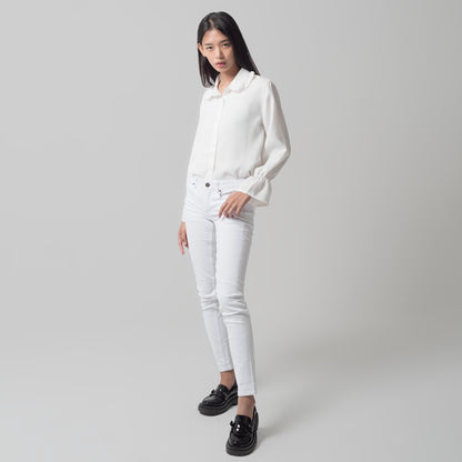 Benhill Celana Panjang Wanita Denim Skinny Putih A187-A188-221