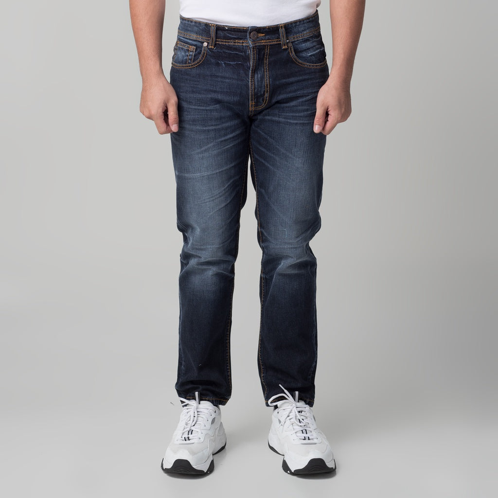 Benhill Premium Denim Pants Relaxed Fit Biru Wash 29615-16-3231F
