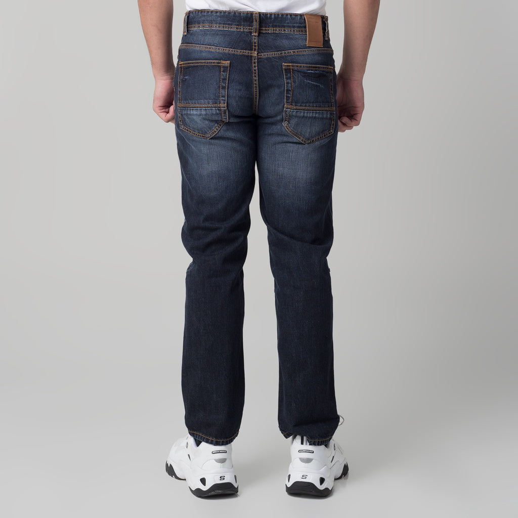 Benhill Premium Denim Pants Relaxed Fit Biru Wash 29615-16-3231F